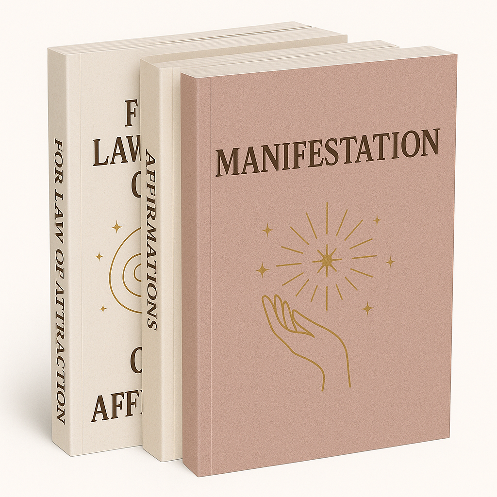 Manifest Anything 3 Books Bundle