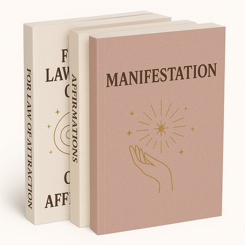 Manifest Anything 3 Books Bundle